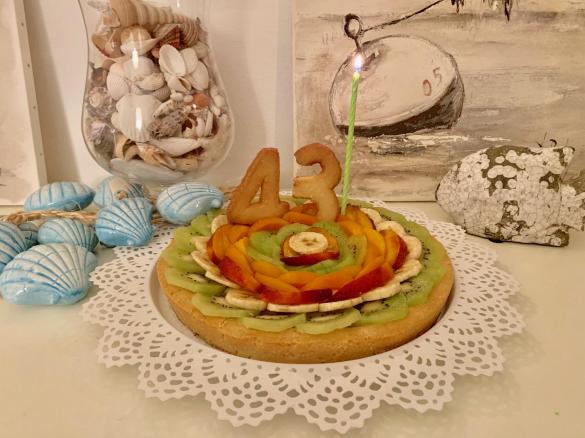 Crostata di frutta di casa mia