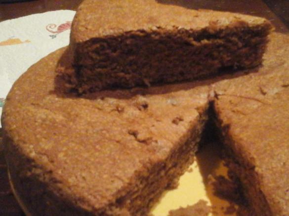 Torta amaretti e cioccolato 