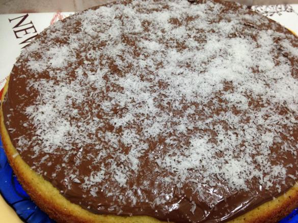 torta cocco e nutella