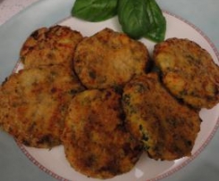 Hamburger di pollo e verdure (al forno)