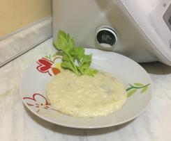 Risotto verde al sedano e gorgonzola