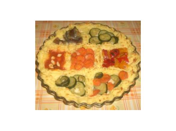 crostata di patate e verdure