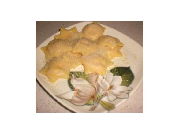 Ravioli a stella con la zucca