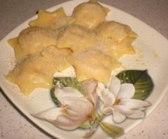 Ravioli a stella con la zucca