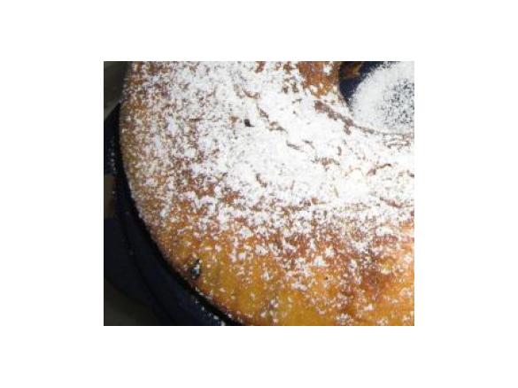 ciambellone marmorizzato con gocce di cioccolata e nutella