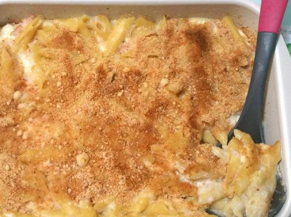 Pasta gratinata con cavolfiori