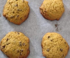 Dolcetti alla zucca con gocce al cioccolato