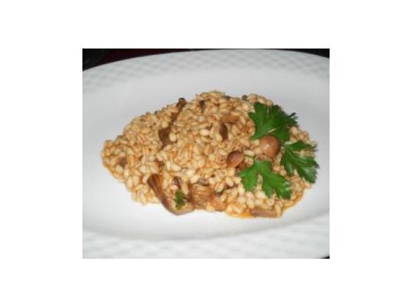Finto Risotto con Funghi Chiodini 