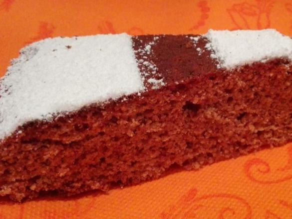 Torta al cioccolato con amaretti