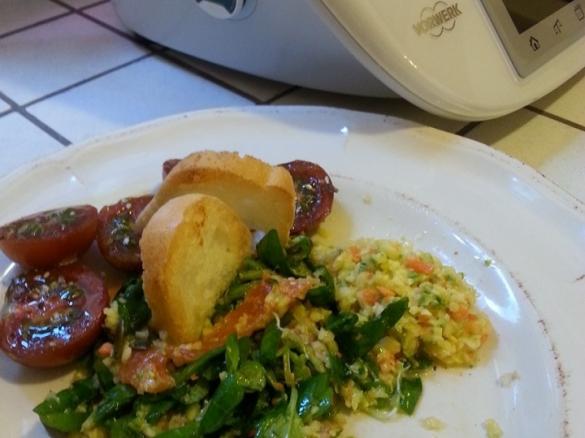 Insalata estiva con salmone