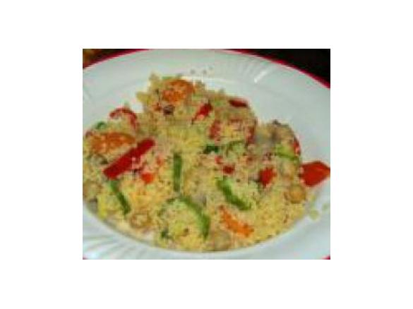 cous cous con carne e verdure