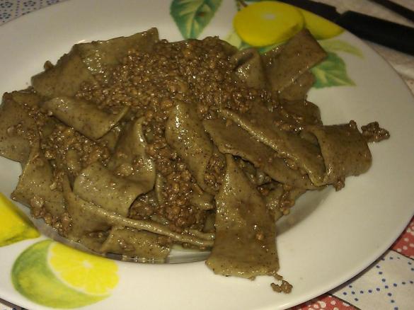 Pappardelle al Caffè