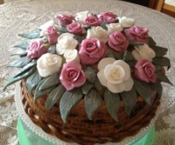 Cesto di Rose (Madeira Cake)