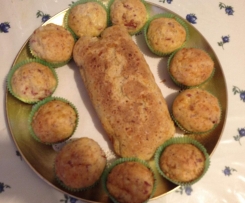 Muffin e plumcake salati senza glutine.