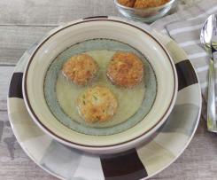 POLPETTE DI TACCHINO E ZUCCHINE IN BRODO