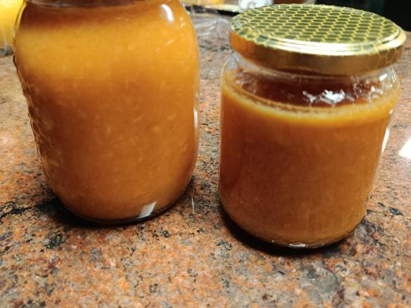 Marmellata di Arance e un limone con buccia