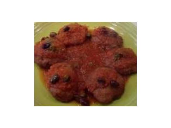 Polpette di pollo alla pizzaiola