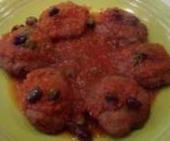 Polpette di pollo alla pizzaiola