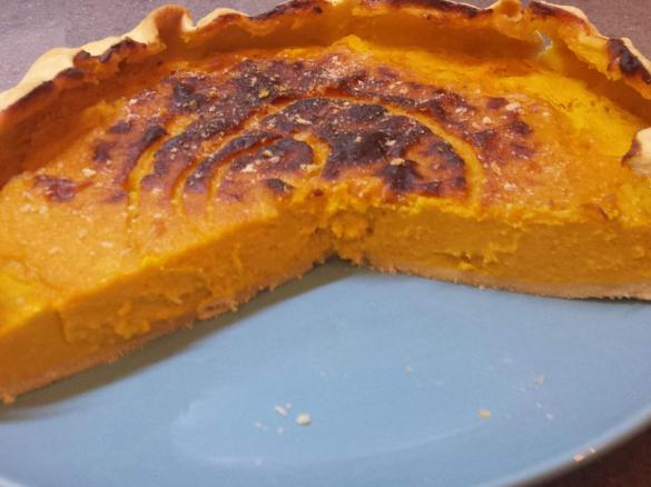 Torta salata di zucca
