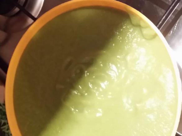 Passato di zucchine e cavolfiore