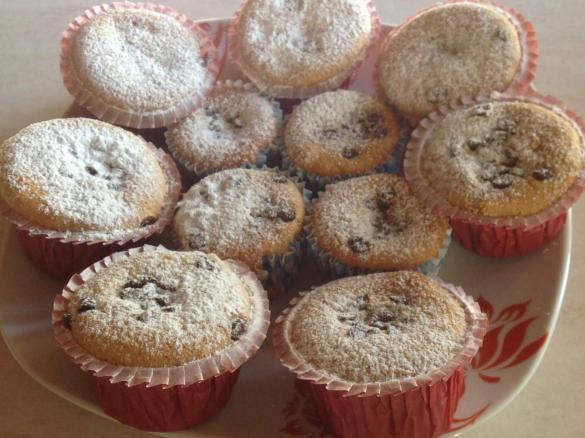 Muffin senza uova e senza burro