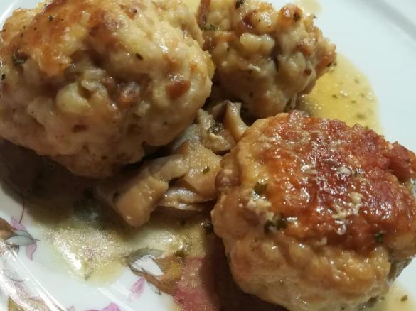 POLPETTE DI CONIGLIO PROFUMATE D'AUTUNNO