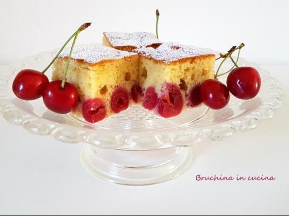 Torta con le ciliegie "contest ciliegie"