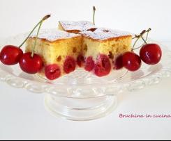 Torta con le ciliegie "contest ciliegie"