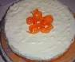 Torta di carote con frosting al mascarpone e philadelphia