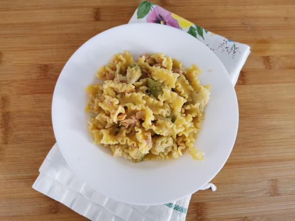 Pasta Bimby risottata con cavolfiore e tonno