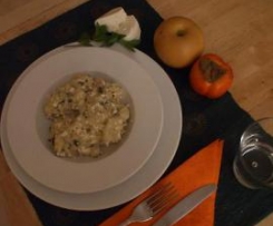 risotto con menta e ricotta salata