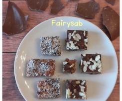 Barrette di cioccolato & cereali (riciclo uova pasquali)