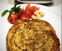 Uttapan pancake indiano