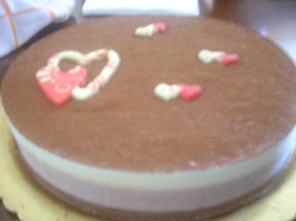 Mousse ai tre cioccolati