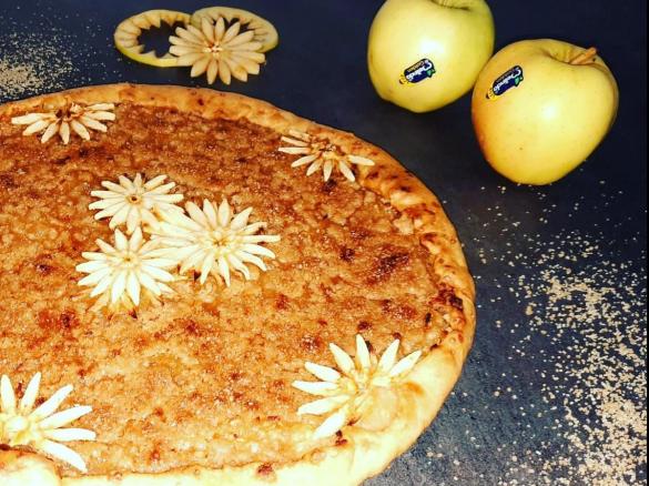 Crostata di mele croccante