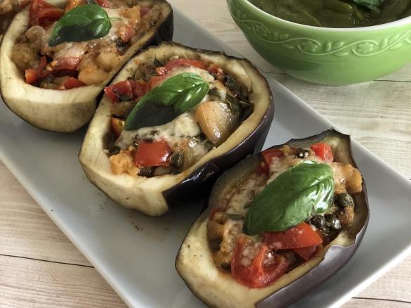 Barchette di melanzane alla Cinzia