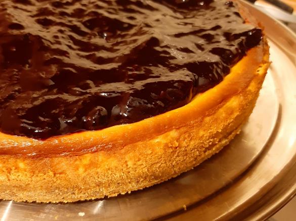 Variante di Cheesecake con marmellata