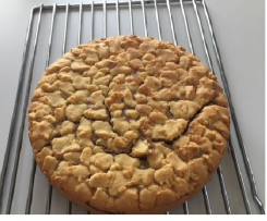 Torta di ricotta e amaretti