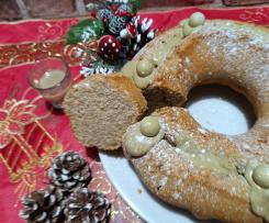 CIAMBELLA AL PISTACCHIO CON RICOTTA