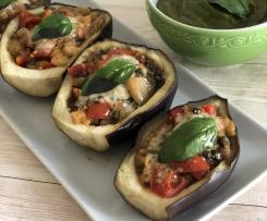 Barchette di melanzane alla Cinzia