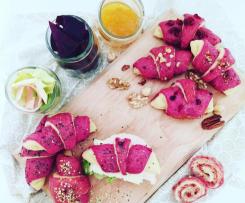 Brioches mini bicolor con rapa rossa e kefir *CONTEST RAPA FEBBRAIO 2020*