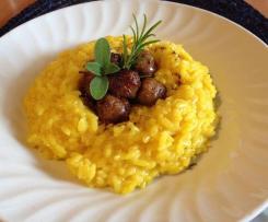 Risotto di zucca e funghi porcini by Chef A. A. Matta