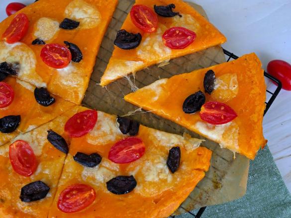 PIZZA DI PATATE DOLCI