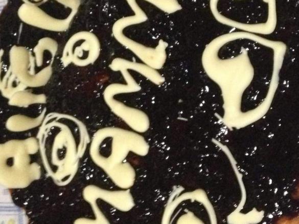 Cheesecake con confettura all'amarena