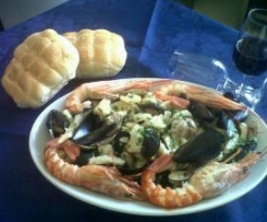 Trippa con cozze, vongole e gamberi del team SANNA MARIA DIV. 55