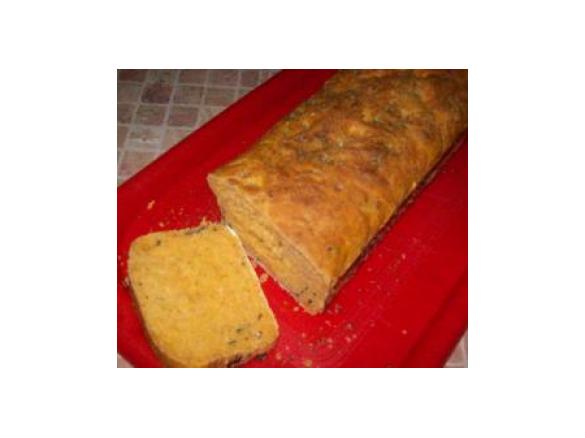 Pane al pomodoro e gouda