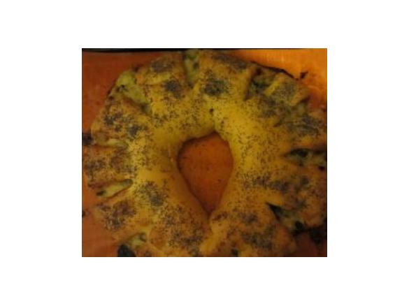 Corona di panbrioche ripiena - con pasta madre