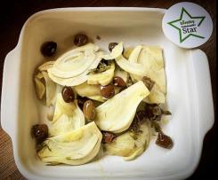 Contorno leggero di finocchi sottovuoto