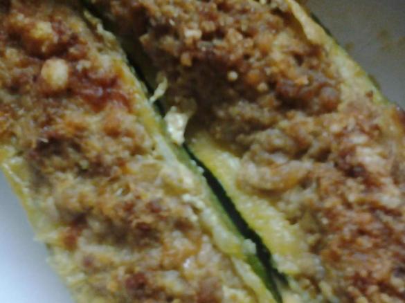 barchette di zucchine (MO col Crisp)