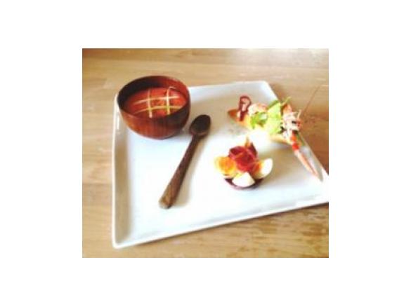 Salmorejo con Ensaladilla de MariscoTeam Bigoni divisione 53 Capitolina